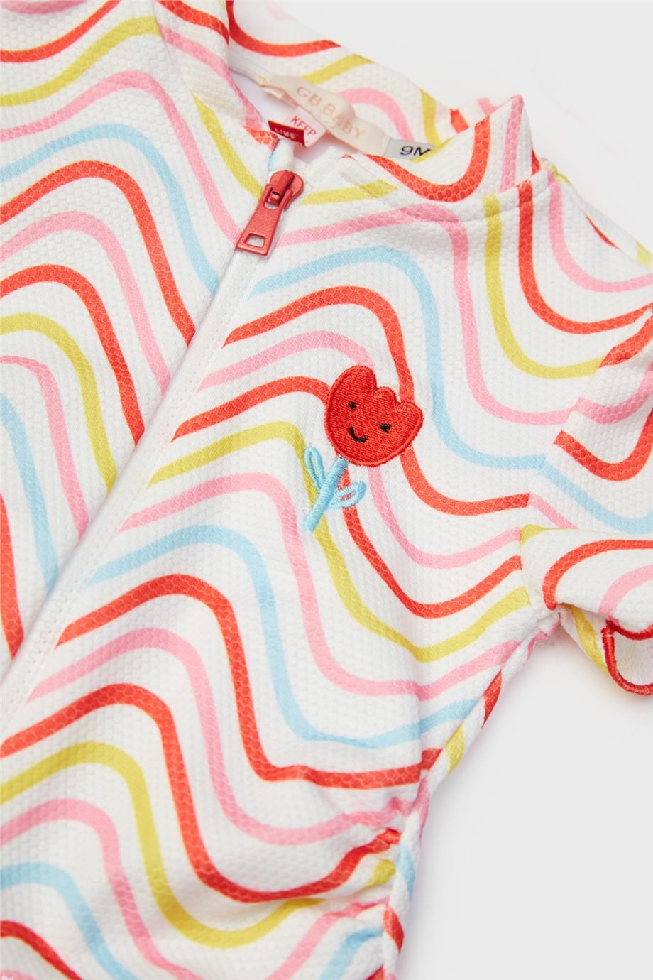 GB Baby Kız Bebek Desenli Mayo