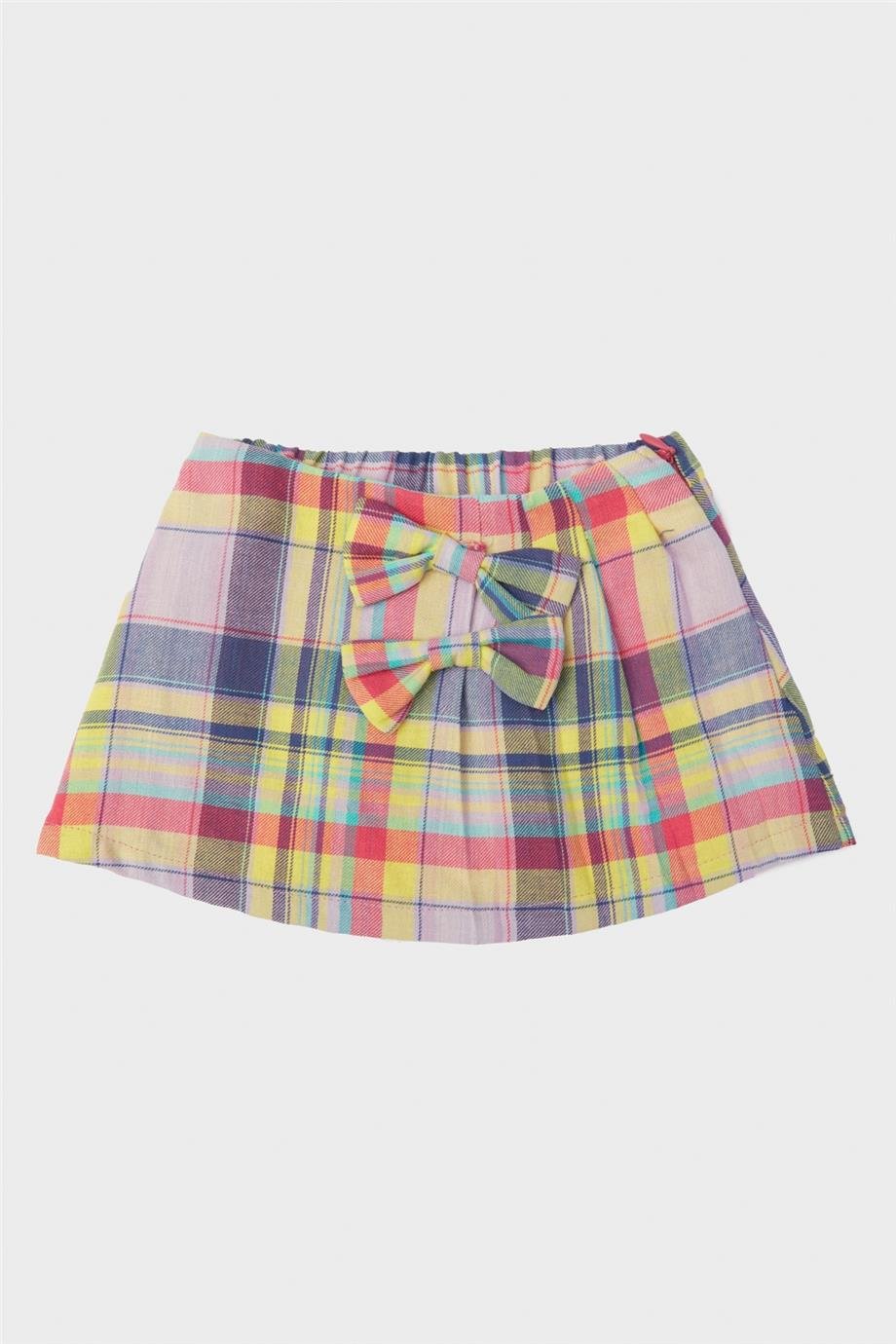 GB Baby Kız Bebek Ekose Etek