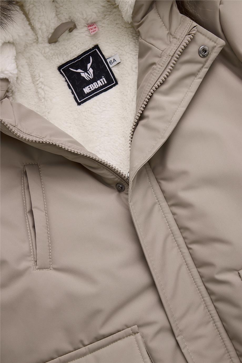 GB Baby Kız Bebek Ekru Mont