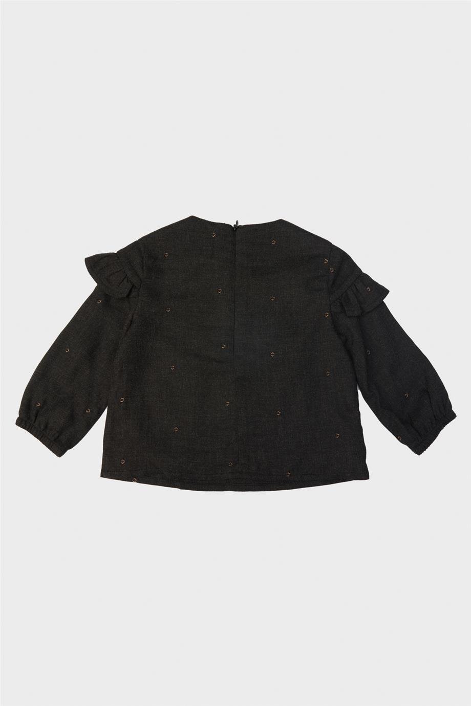 GB Baby Kız Bebek Gri Bluz