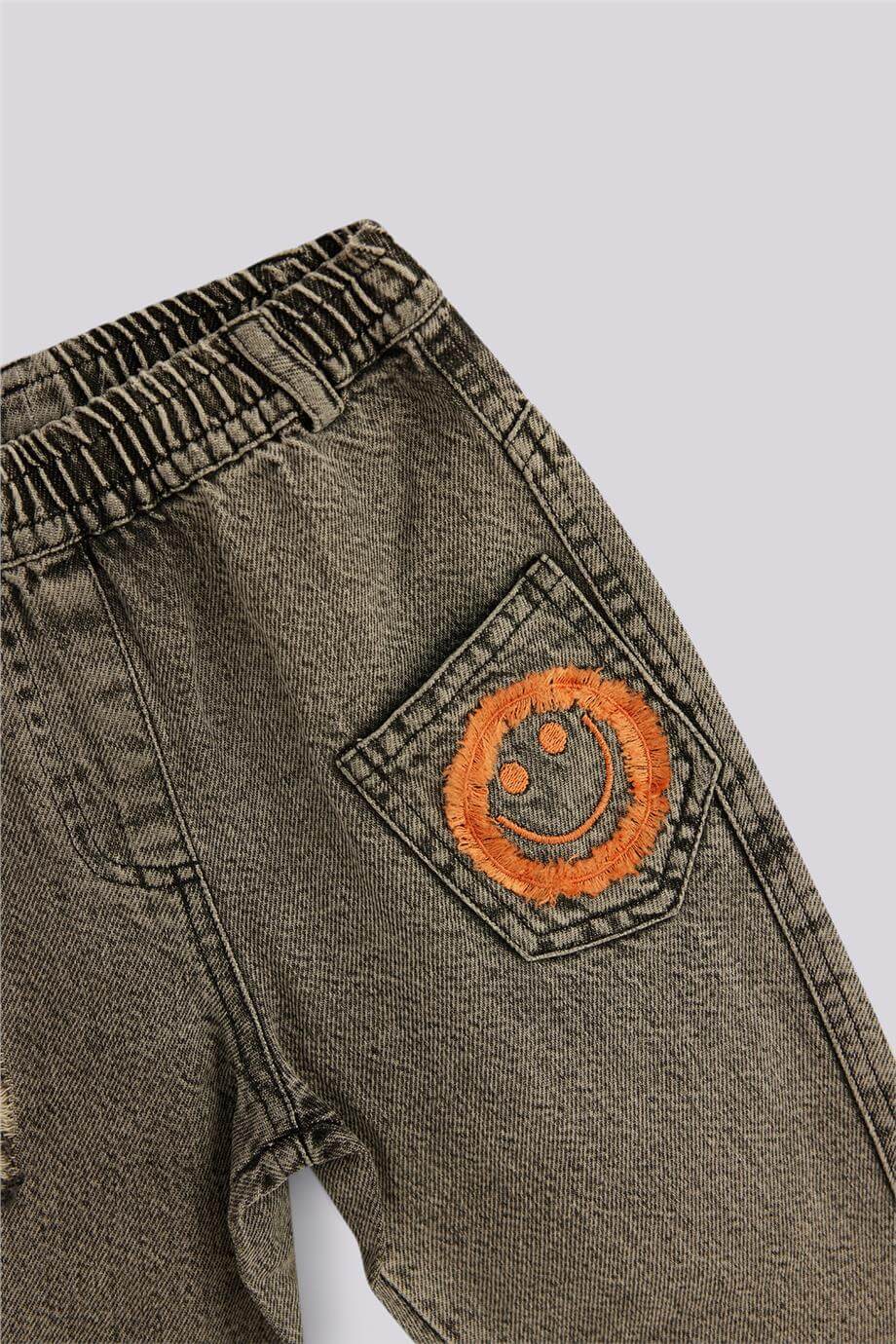 GB Baby Kız Bebek Gri PantolonGB Baby Kız Bebek Gri Pantolon