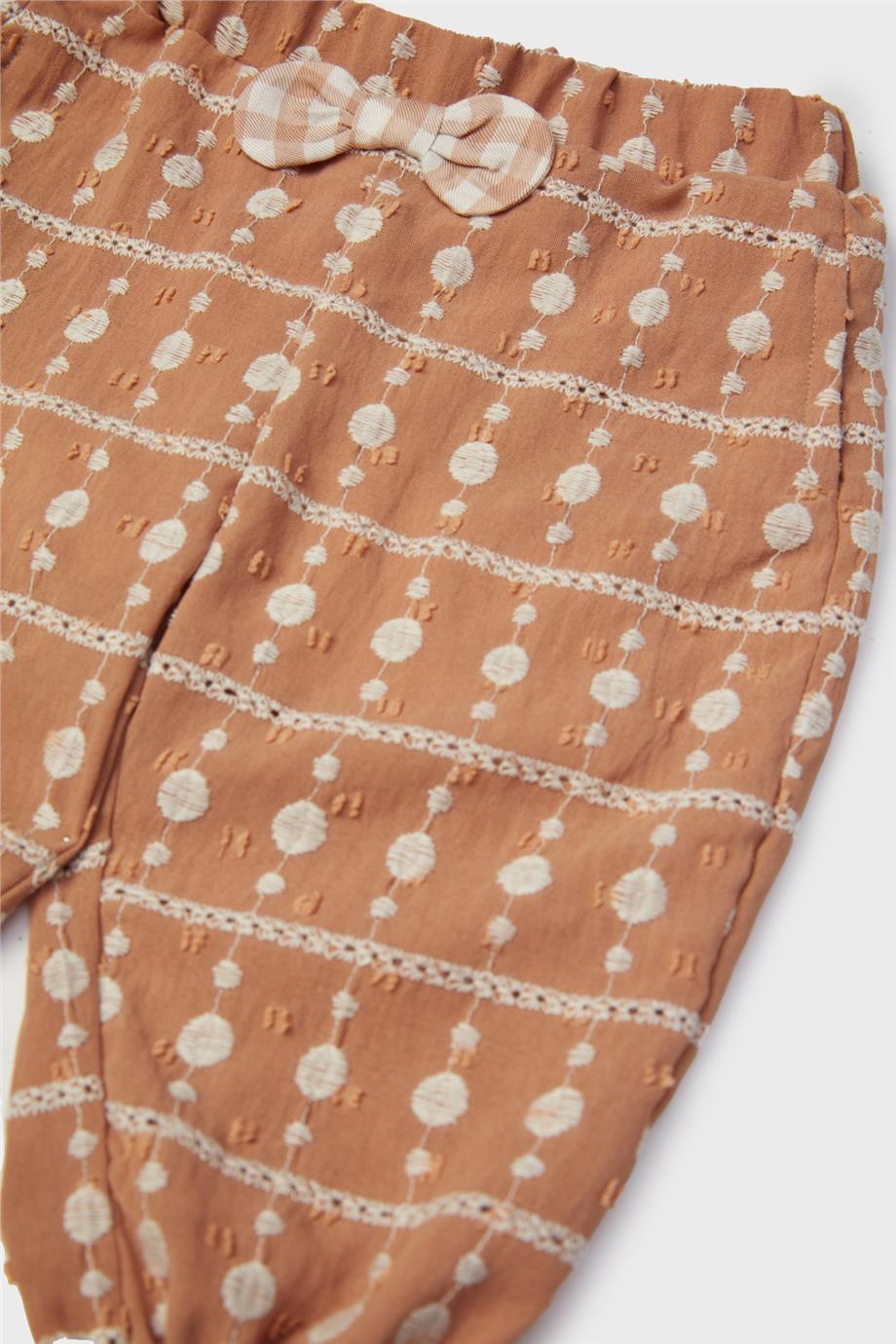 GB Baby Kız Bebek Hardal Eşofman Altı