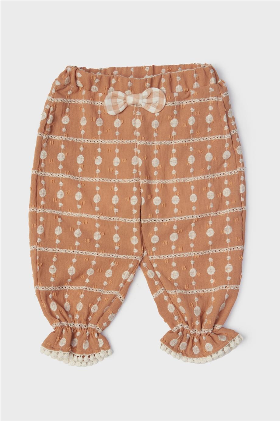 GB Baby Kız Bebek Hardal Eşofman Altı