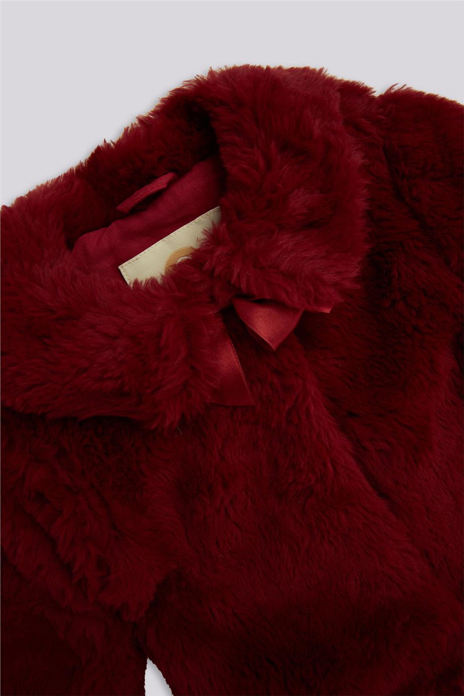 GB Baby Kız Bebek Kırmızı CeketGB Baby Kız Bebek Kırmızı Ceket