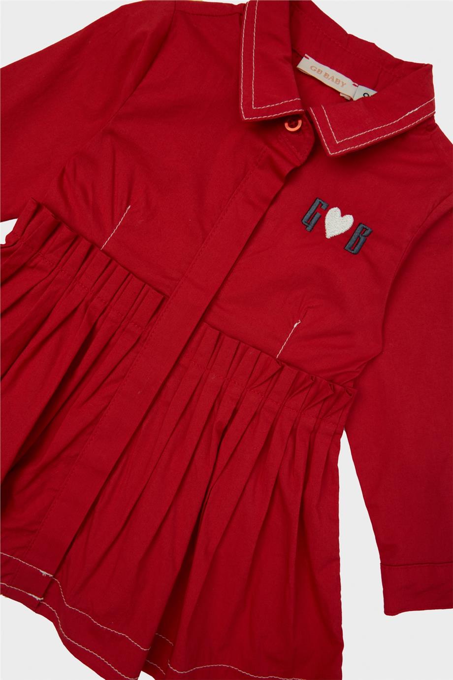 GB Baby Kız Bebek Kırmızı Elbise