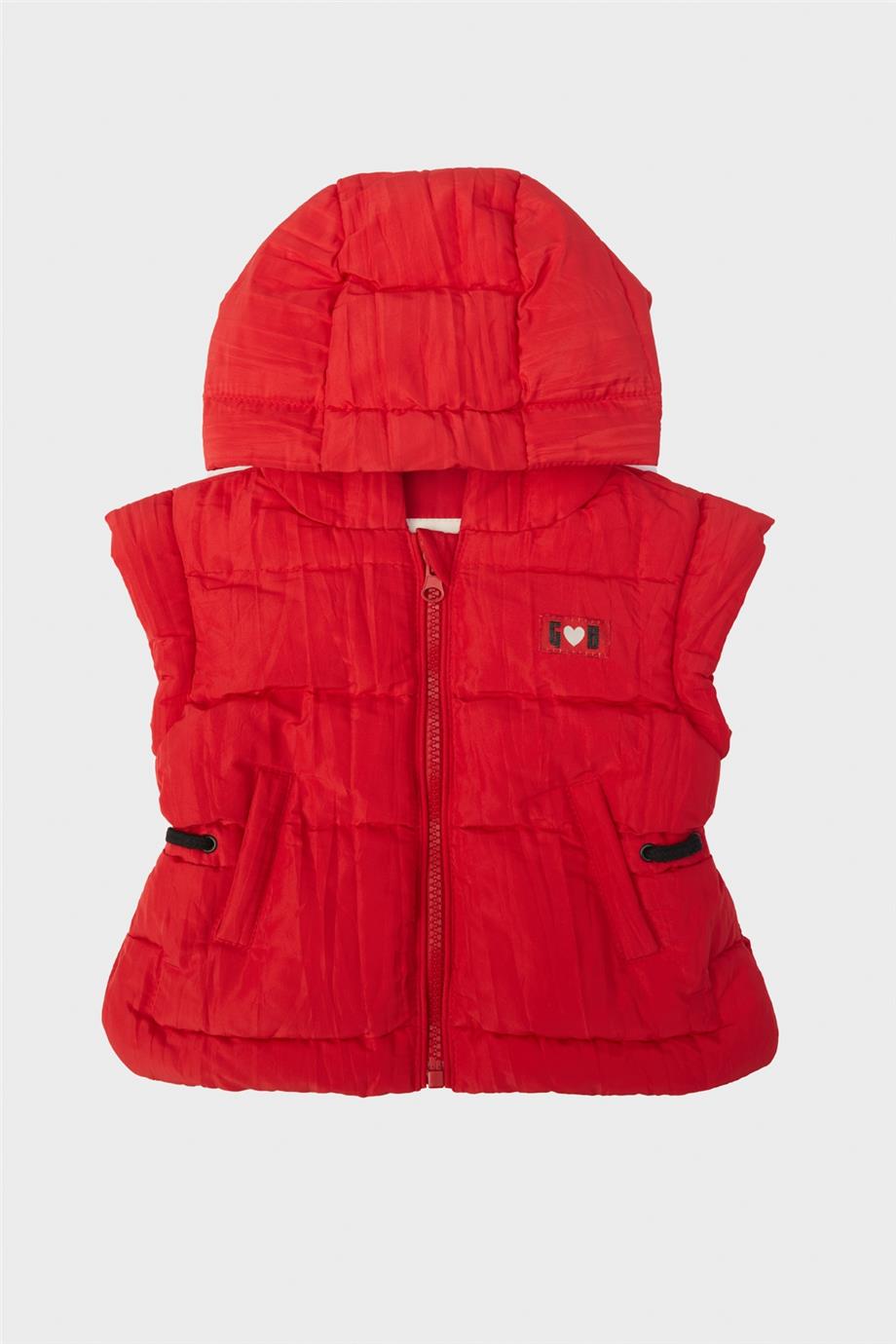 GB Baby Kız Bebek Kırmızı Yelek