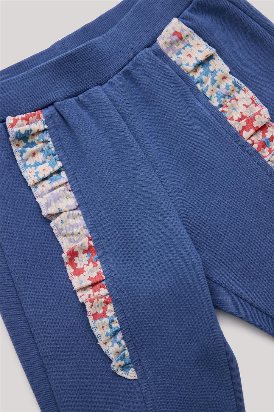 GB Baby Kız Bebek Mavi Eşofman Altı