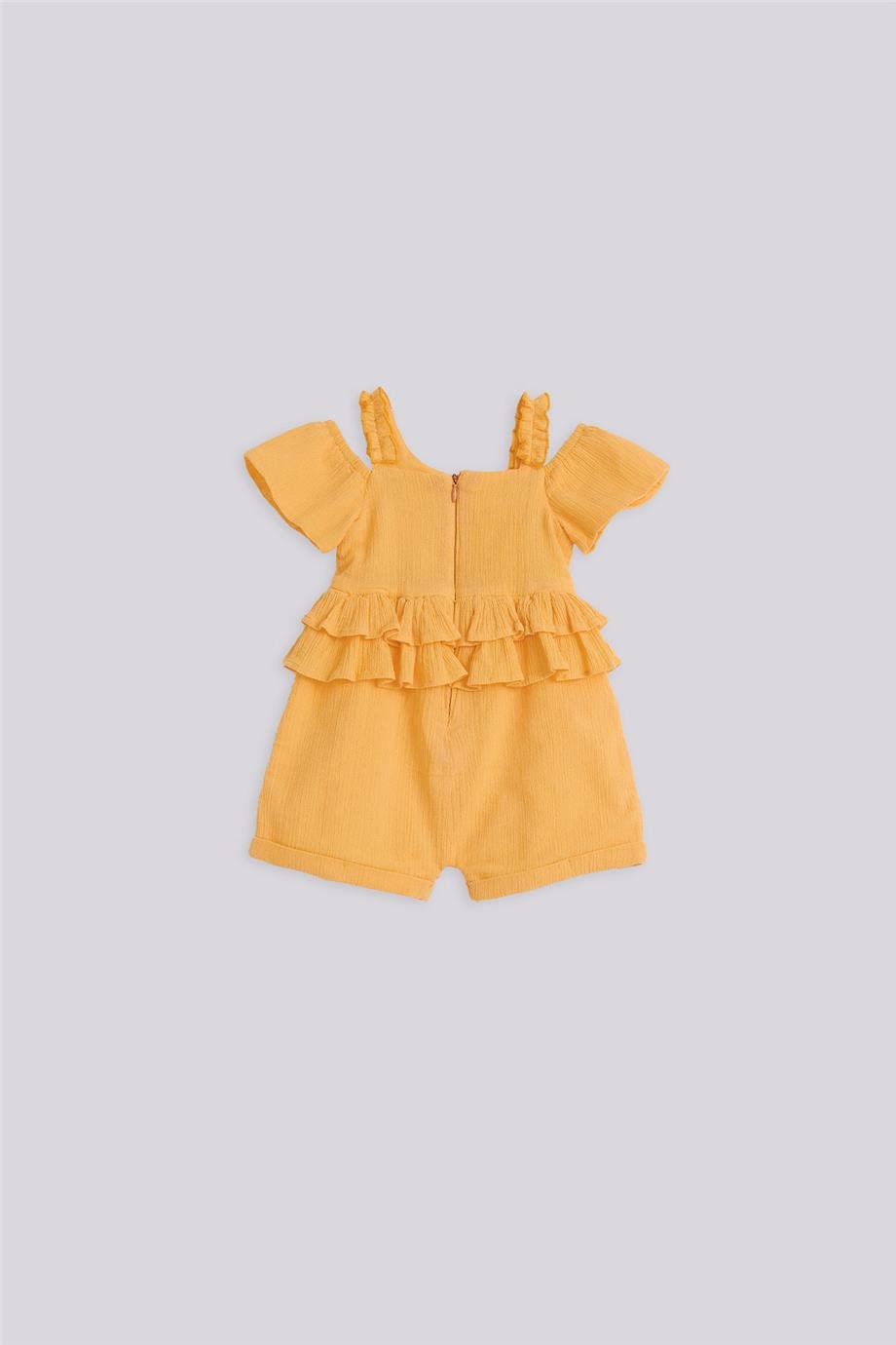 GB Baby Baby Girl Orange JumpsuitGB Baby Baby Girl Orange Jumpsuit