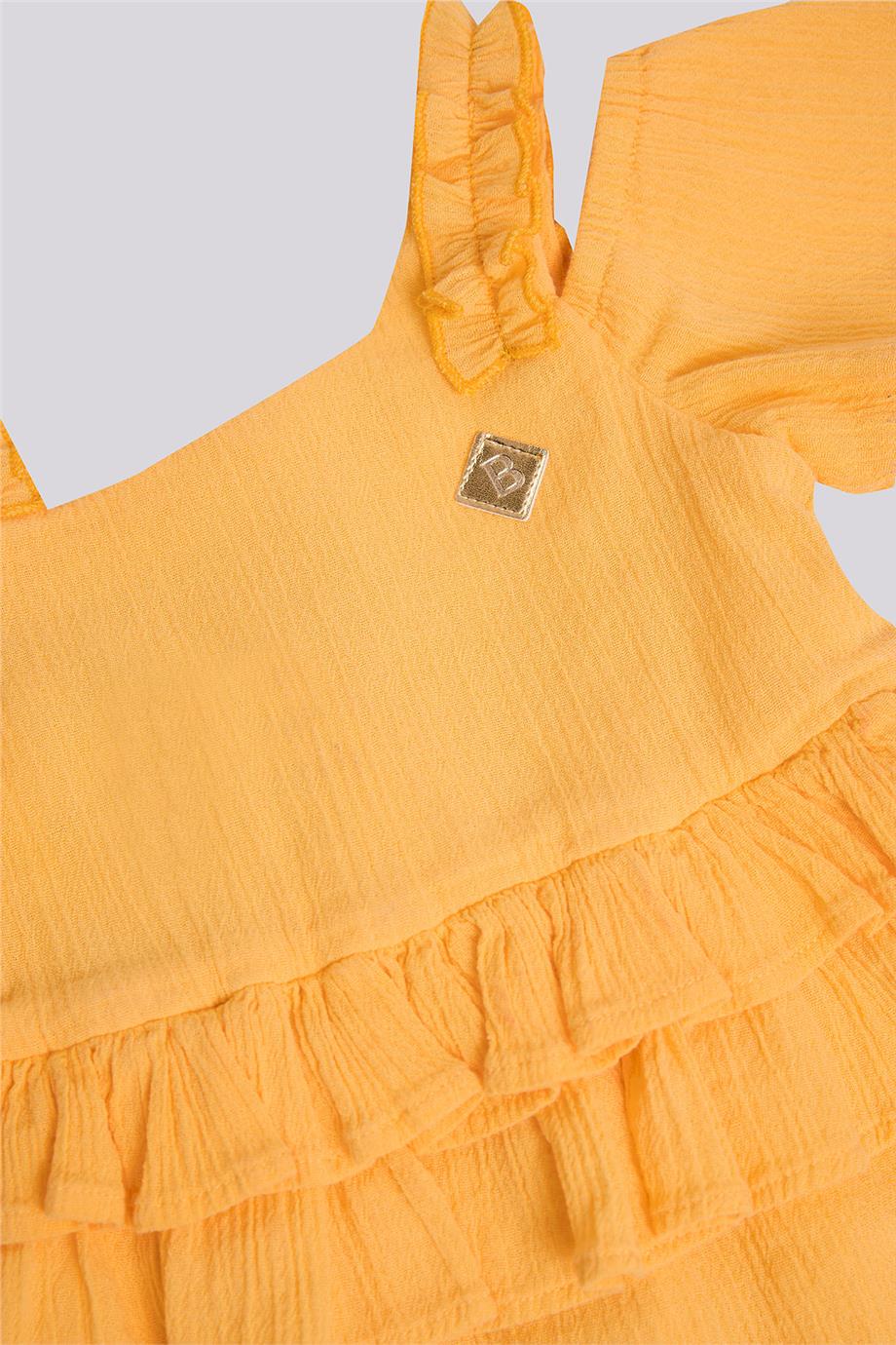 GB Baby Baby Girl Orange JumpsuitGB Baby Baby Girl Orange Jumpsuit