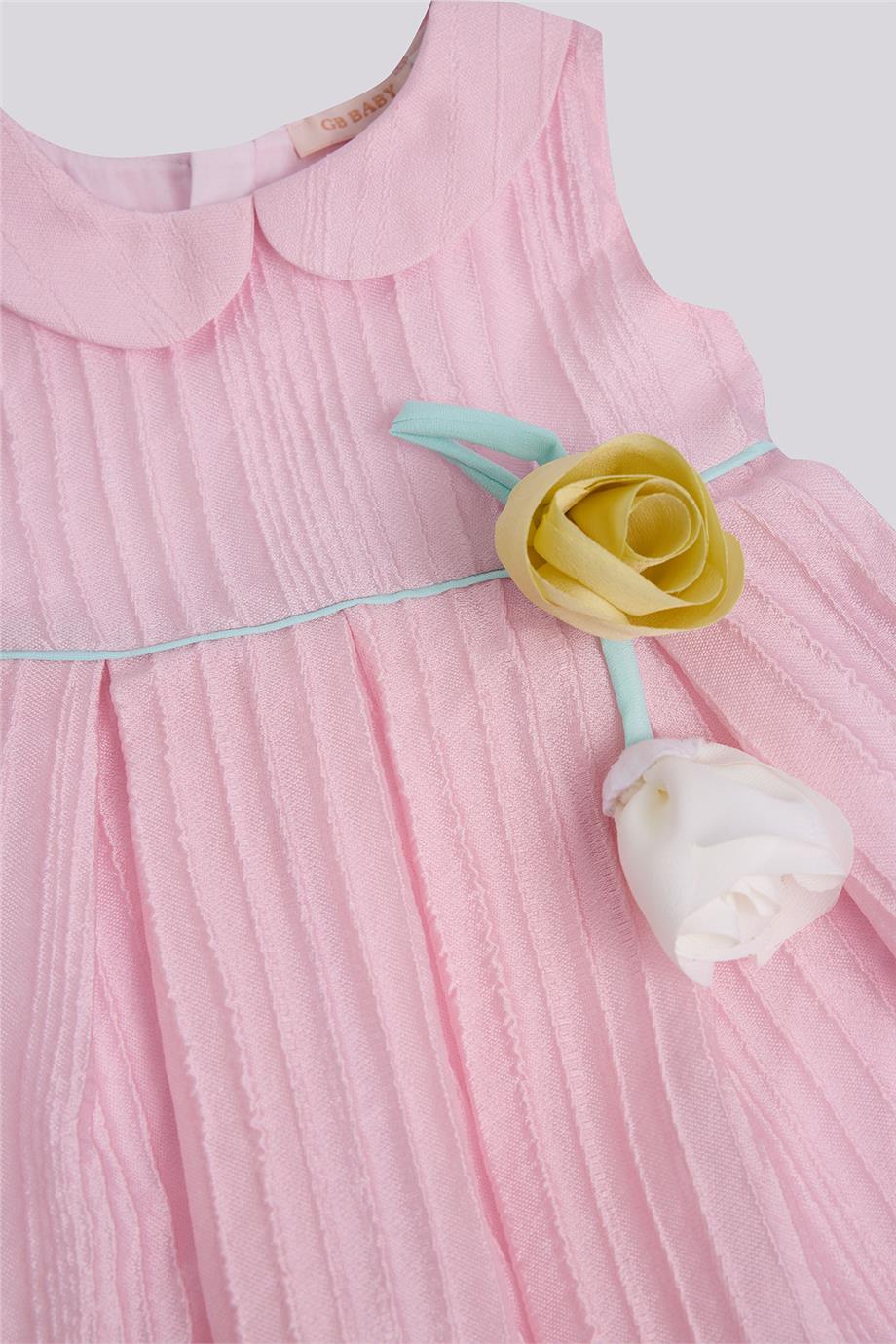 GB Baby Kız Bebek Pembe ElbiseGB Baby Kız Bebek Pembe Elbise