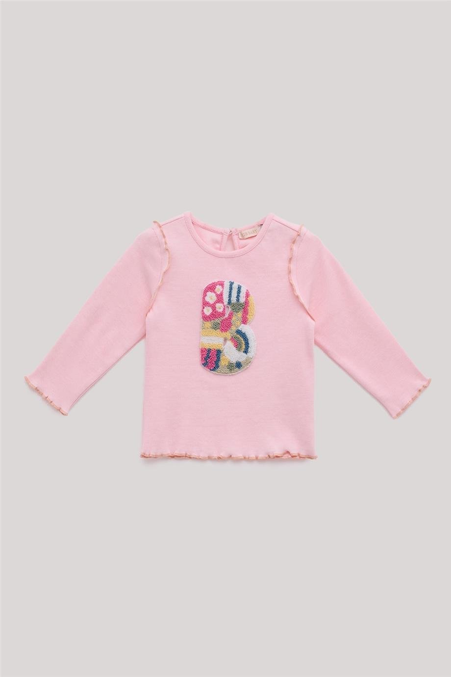 GB Baby Kız Bebek Pembe T-Shirt