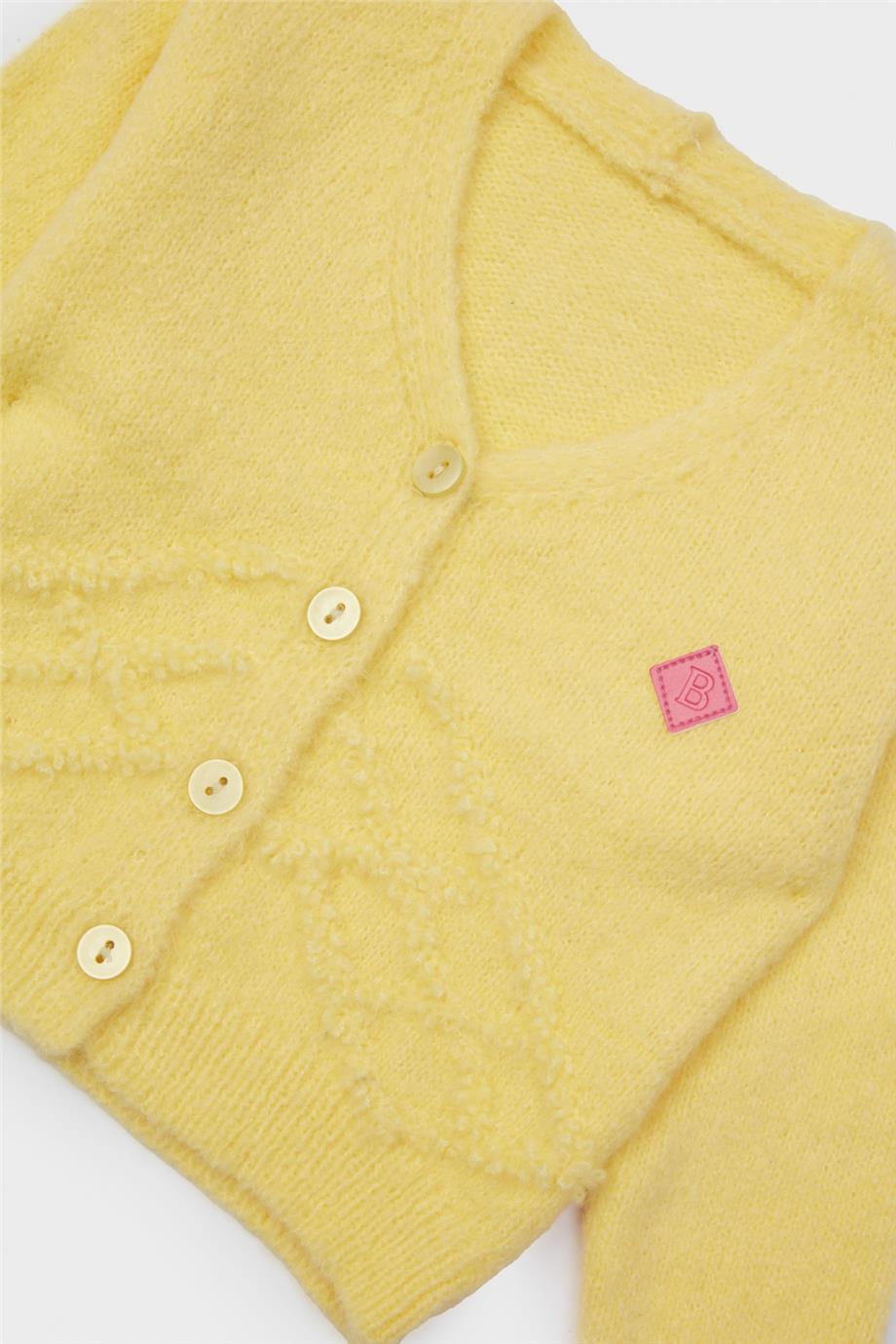 GB Baby Kız Bebek Sarı Hırka
