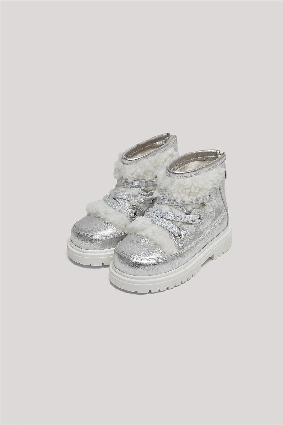 GB Baby Kız Bebek Silver AyakkabıGB Baby Kız Bebek Silver Ayakkabı