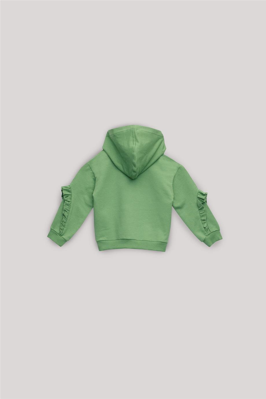 GB Baby Kız Bebek Yeşil Eşofman Üstü