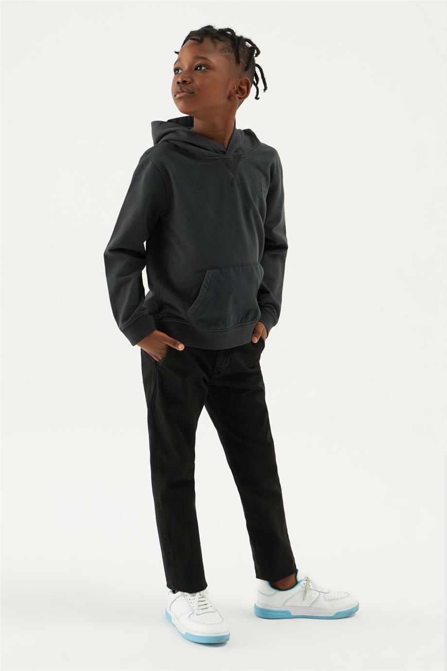 Guess Erkek Çocuk Antrasit Sweatshirt