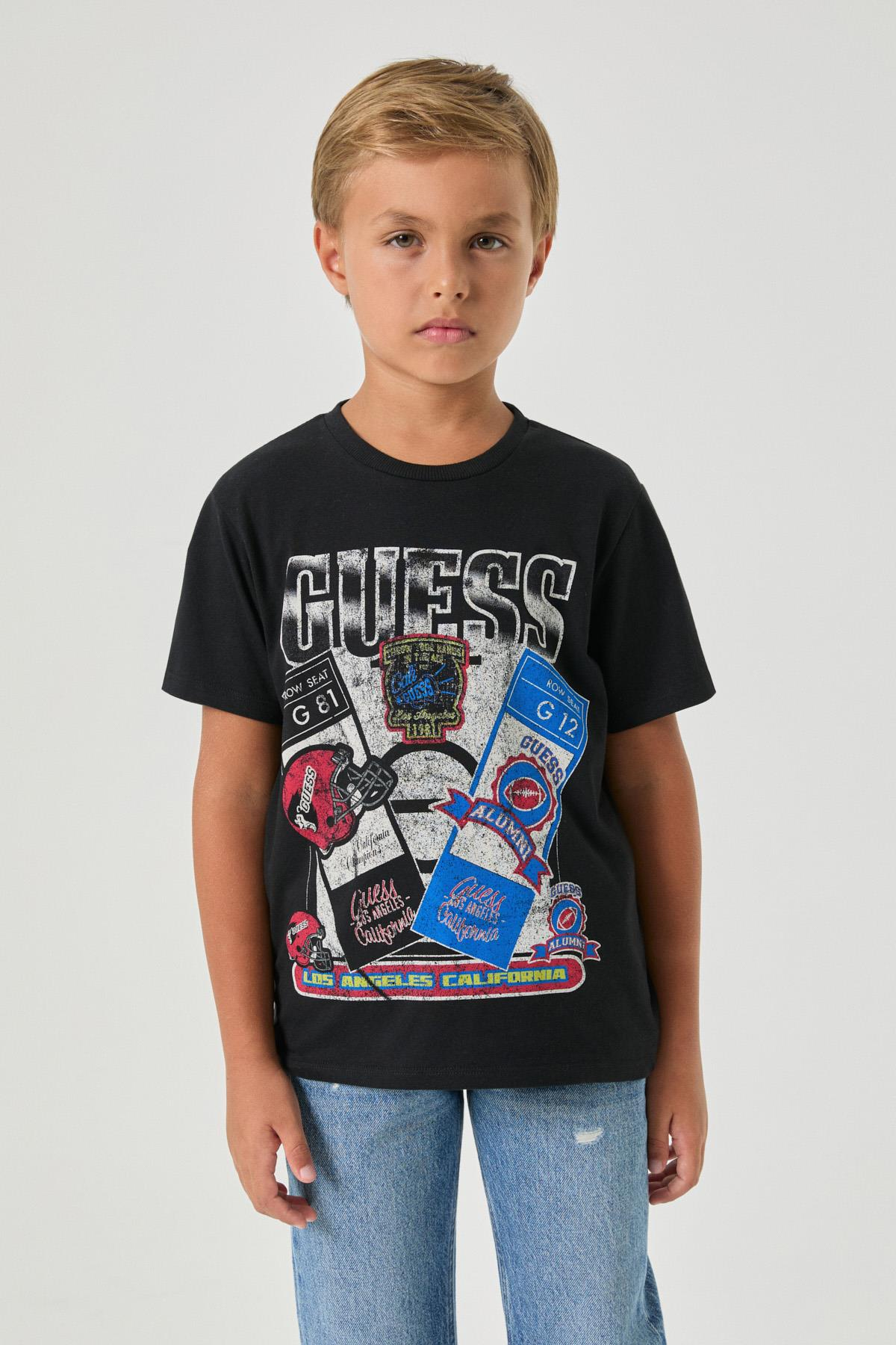 Guess Erkek Çocuk Baskılı TshirtGuess Erkek Çocuk Baskılı Tshirt