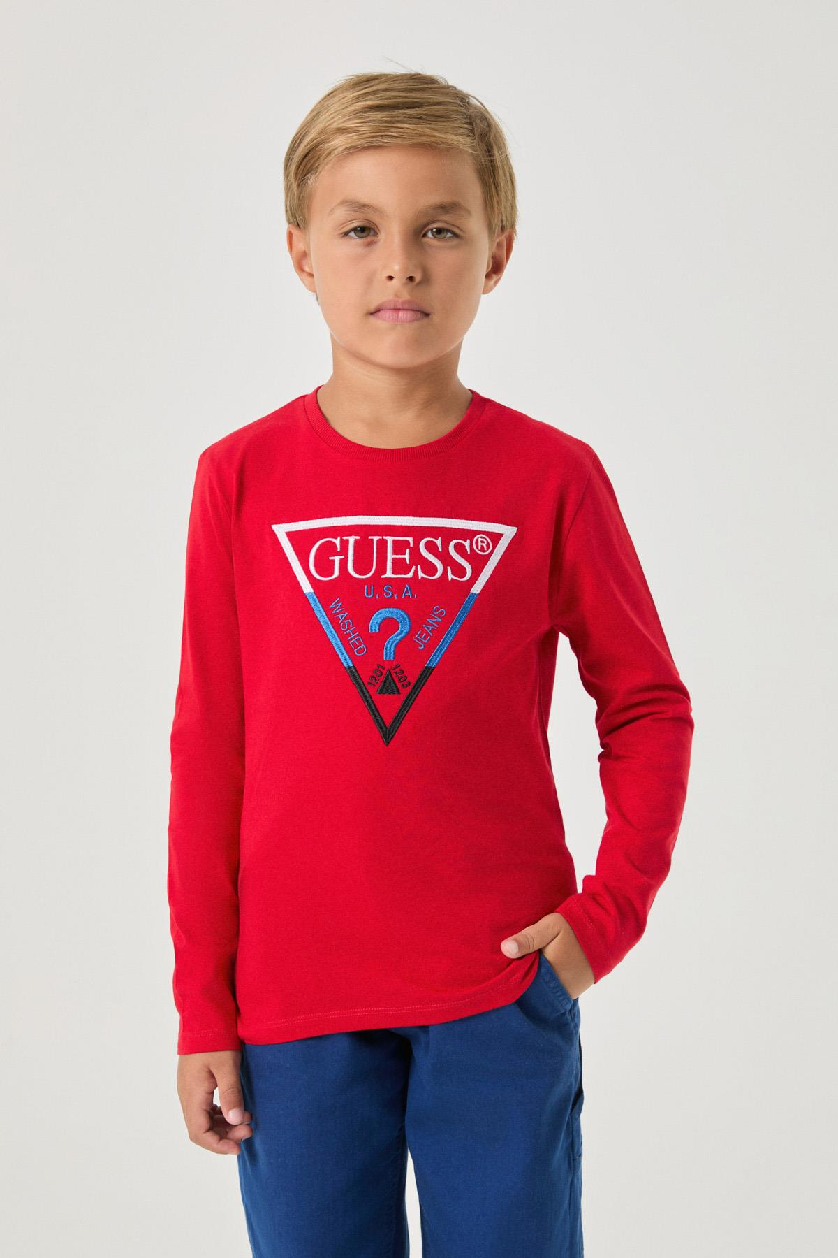 Guess Erkek Çocuk Baskılı TshirtGuess Erkek Çocuk Baskılı Tshirt