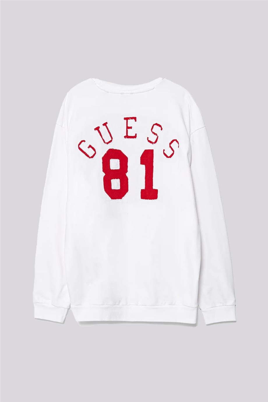 Guess Erkek Çocuk Beyaz SweatshirtGuess Erkek Çocuk Beyaz Sweatshirt