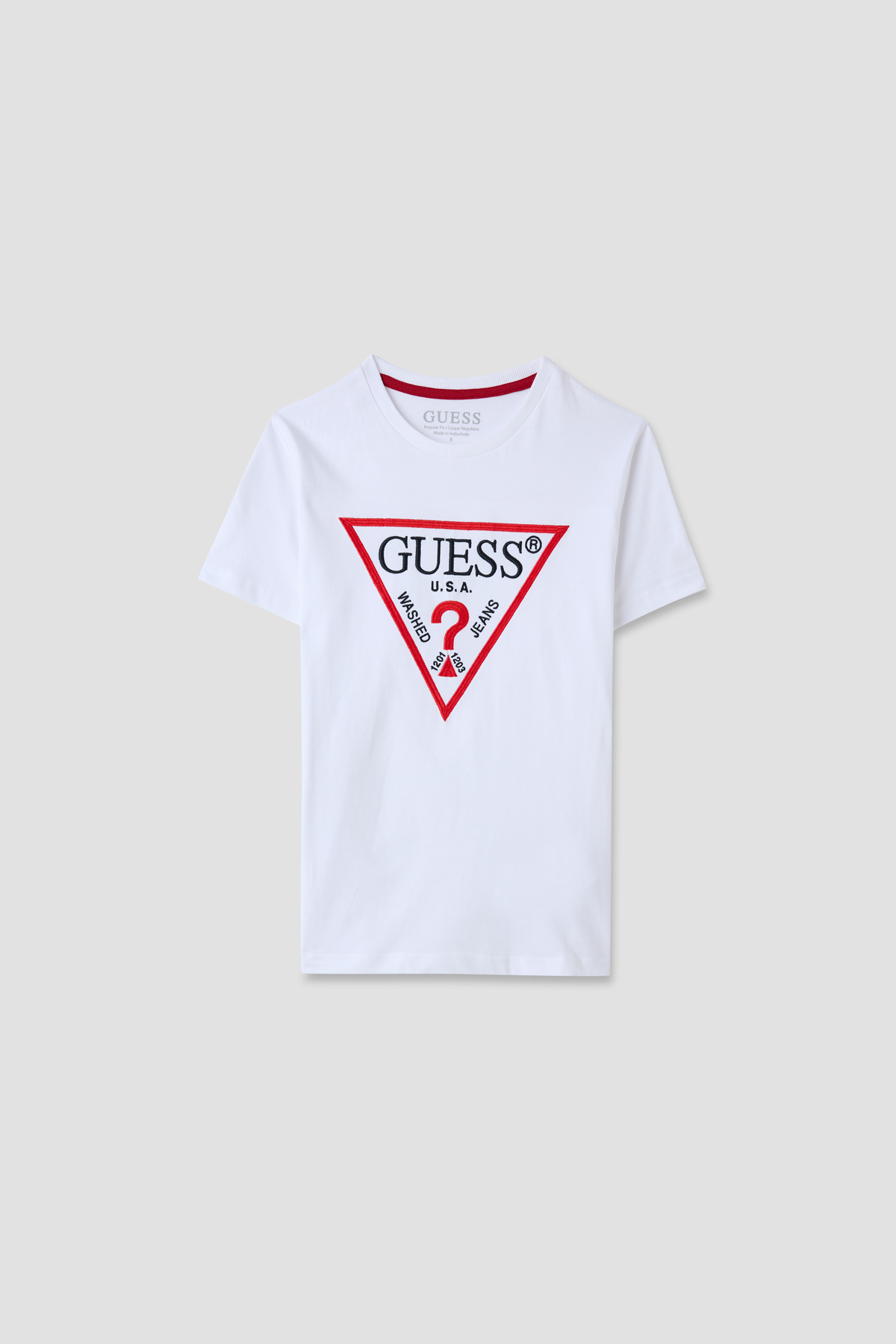 Guess Erkek Çocuk Beyaz TişörtGuess Erkek Çocuk Beyaz Tişört