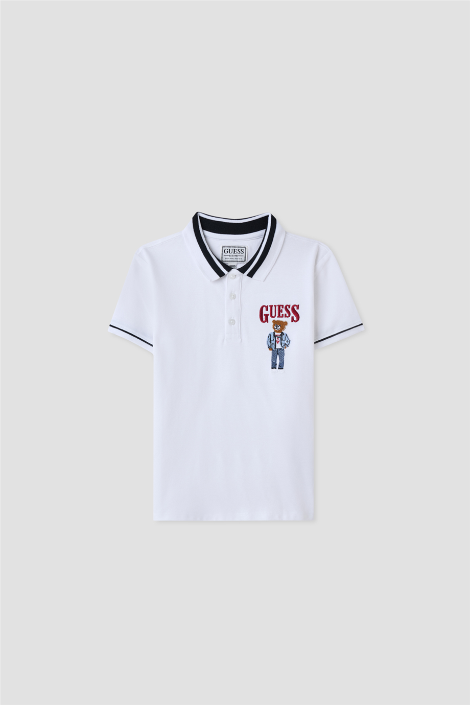 Guess Erkek Çocuk Beyaz TişörtGuess Erkek Çocuk Beyaz Tişört
