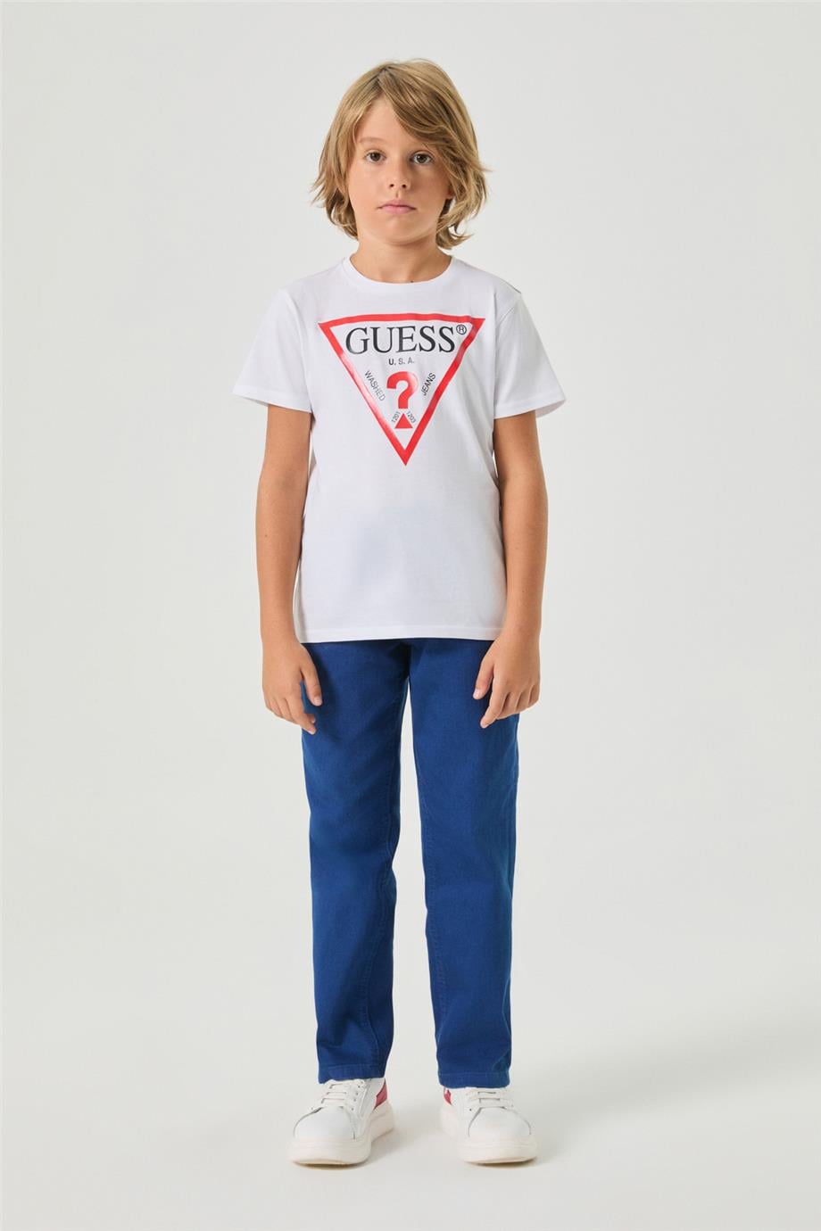 Guess Erkek Çocuk Beyaz TshirtGuess Erkek Çocuk Beyaz Tshirt
