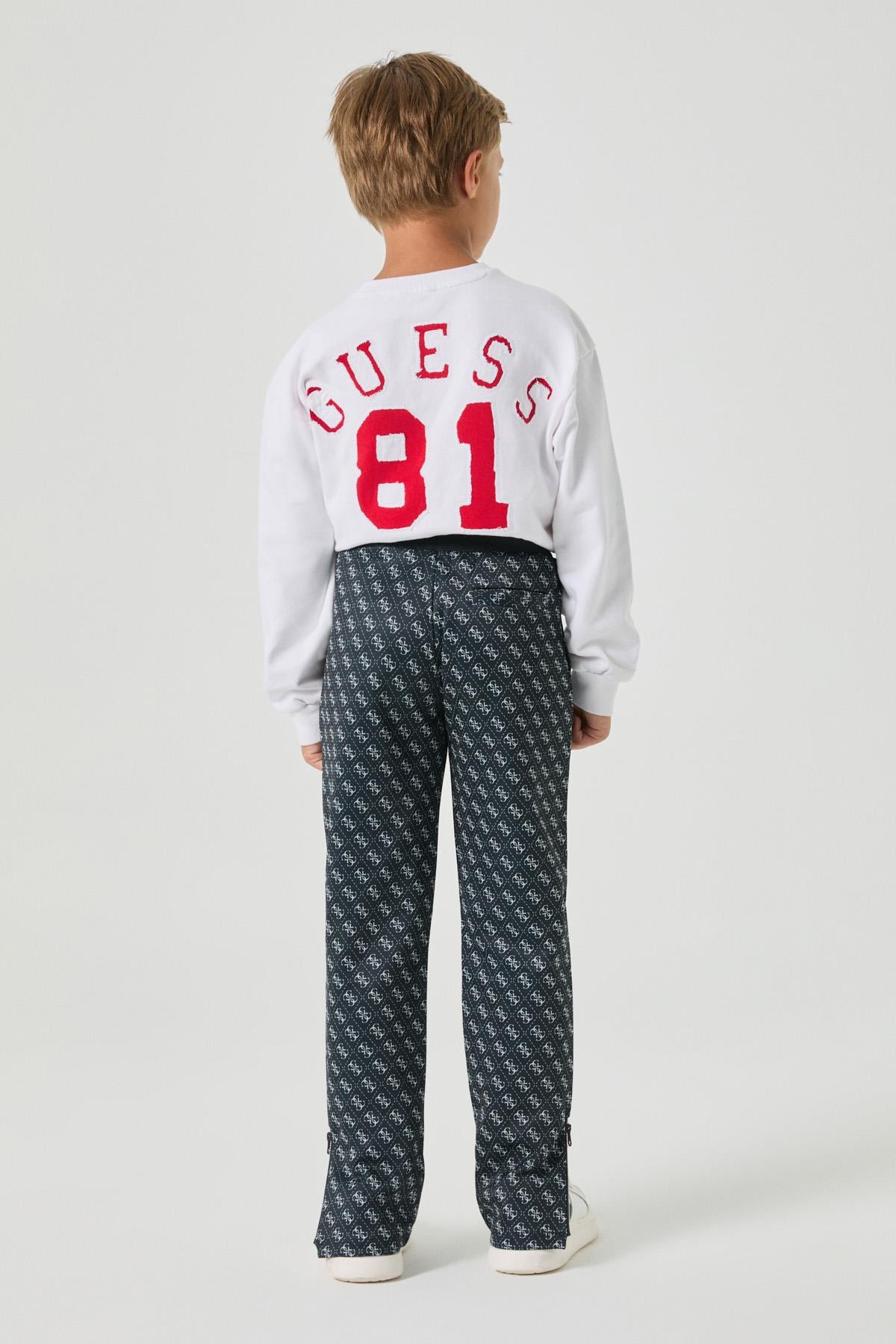 Guess Erkek Çocuk Desenli Eşofman AltıGuess Erkek Çocuk Desenli Eşofman Altı