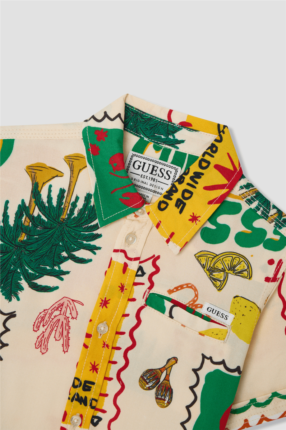 Guess Boy Patterned ShirtGuess Boy Patterned Shirt