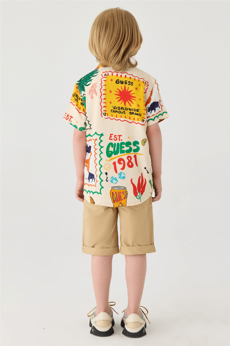 Guess Boy Patterned ShirtGuess Boy Patterned Shirt