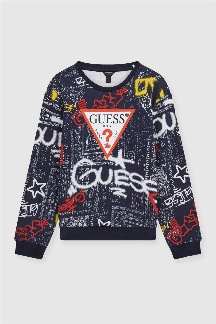Guess Erkek Çocuk Desenli SweatshirtGuess Erkek Çocuk Desenli Sweatshirt