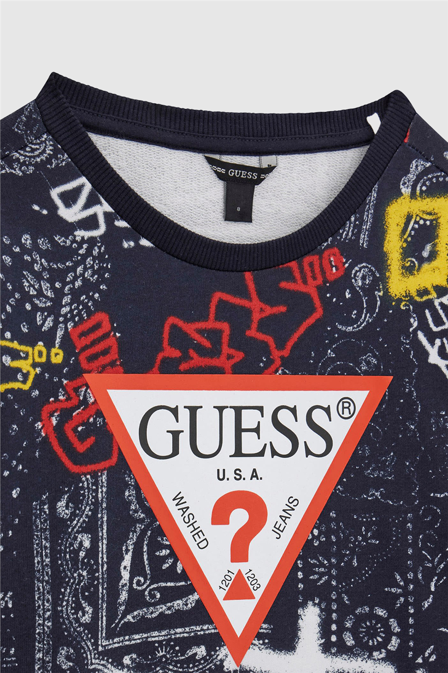 Guess Erkek Çocuk Desenli SweatshirtGuess Erkek Çocuk Desenli Sweatshirt