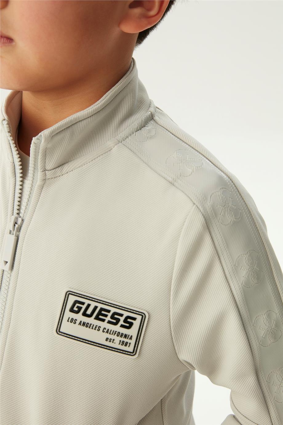 Guess Erkek Çocuk Gri Eşofman Üstü