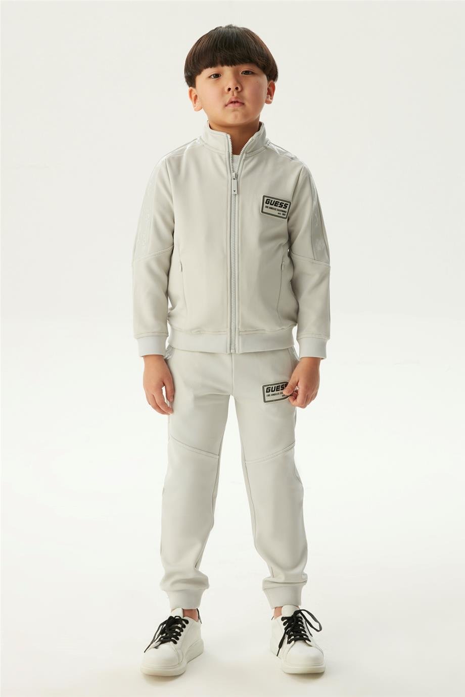 Guess Erkek Çocuk Gri Eşofman Üstü