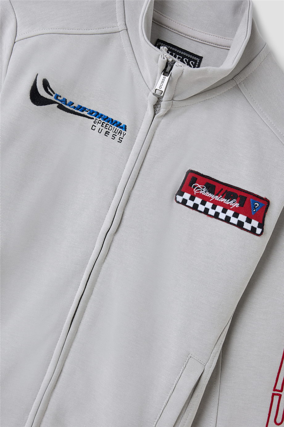Guess Boy Grey Tracksuit TopGuess Boy Grey Tracksuit Top