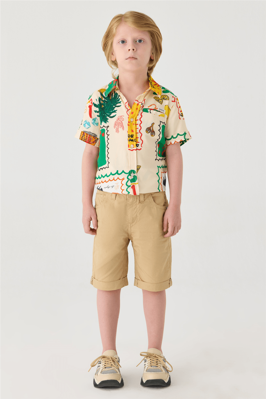 Guess Boy Brown Shorts Guess Boy Brown Shorts 