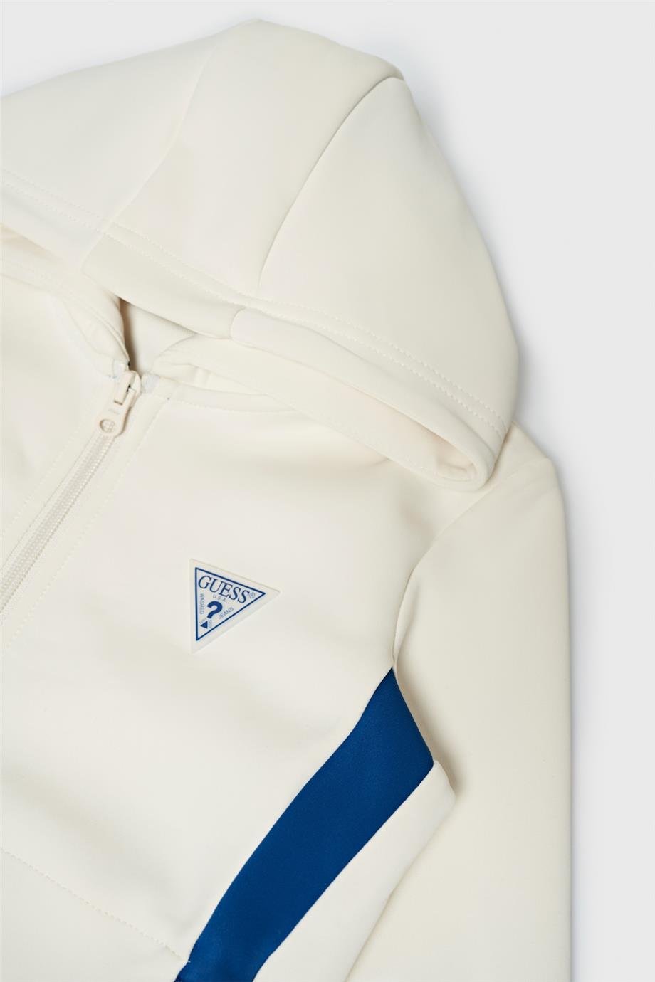 Guess Erkek Çocuk Kırık Beyaz Eşofman Üstü