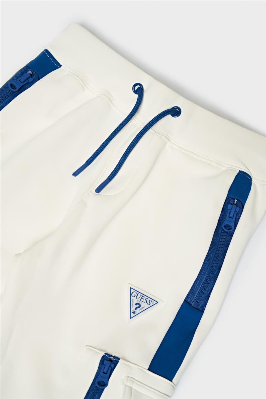 Guess Erkek Çocuk Kırık Beyaz Eşofman Altı