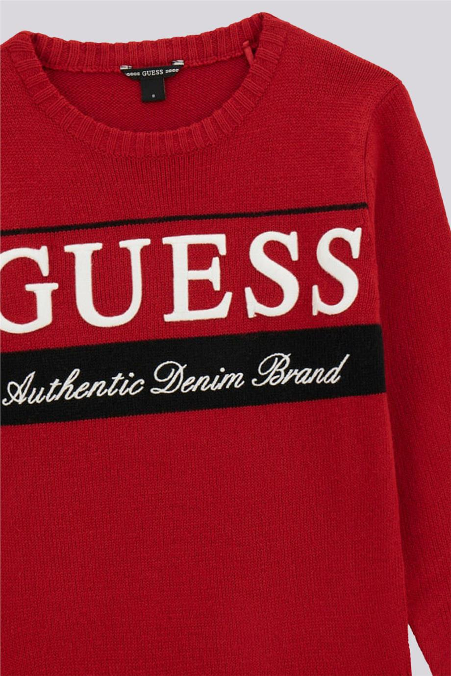 Guess Erkek Çocuk Kırmızı KazakGuess Erkek Çocuk Kırmızı Kazak