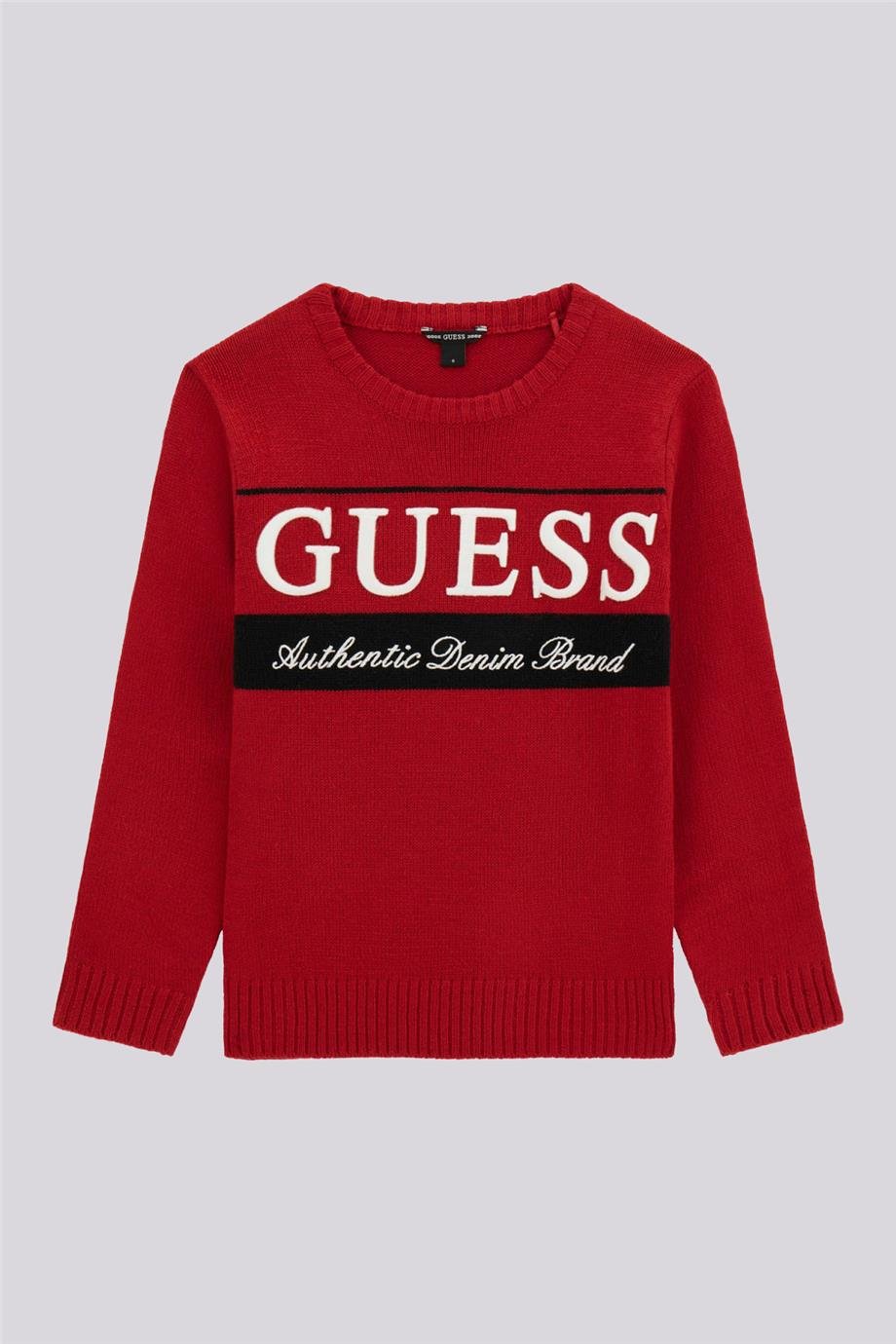 Guess Erkek Çocuk Kırmızı KazakGuess Erkek Çocuk Kırmızı Kazak