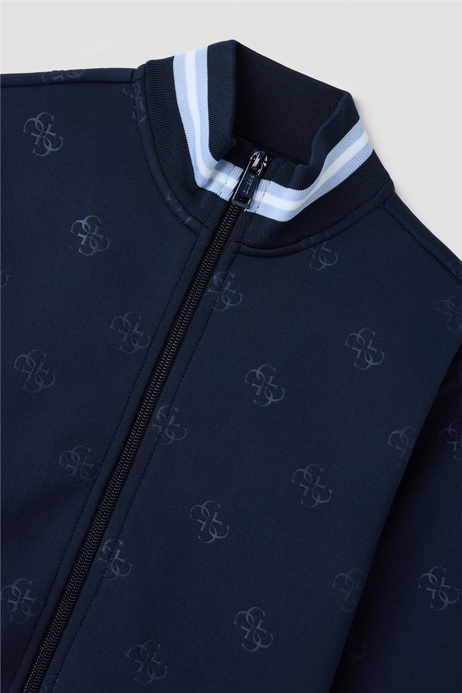 Guess Boy Navy Blue Tracksuit TopGuess Boy Navy Blue Tracksuit Top