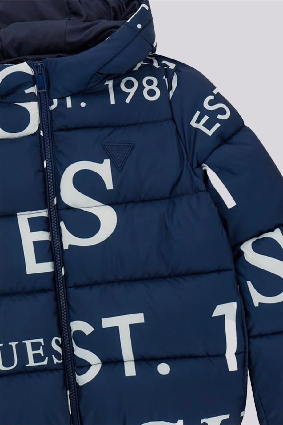 Guess Erkek Çocuk Lacivert MontGuess Erkek Çocuk Lacivert Mont