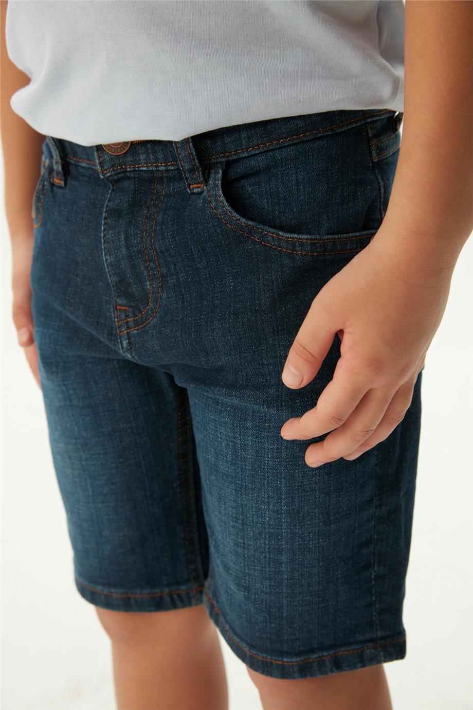 Guess Erkek Çocuk Mavi Şort