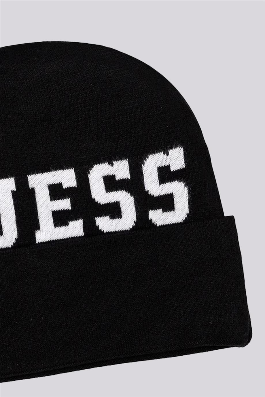 Guess Erkek Çocuk Siyah BereGuess Erkek Çocuk Siyah Bere