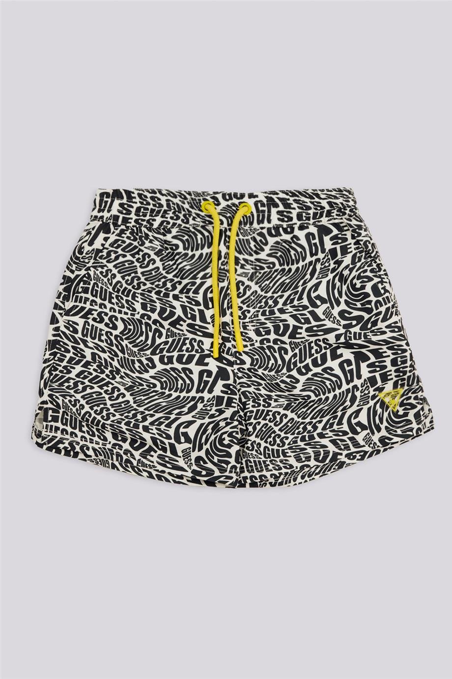 Guess Erkek Çocuk Siyah Deniz ŞortuGuess Erkek Çocuk Siyah Deniz Şortu