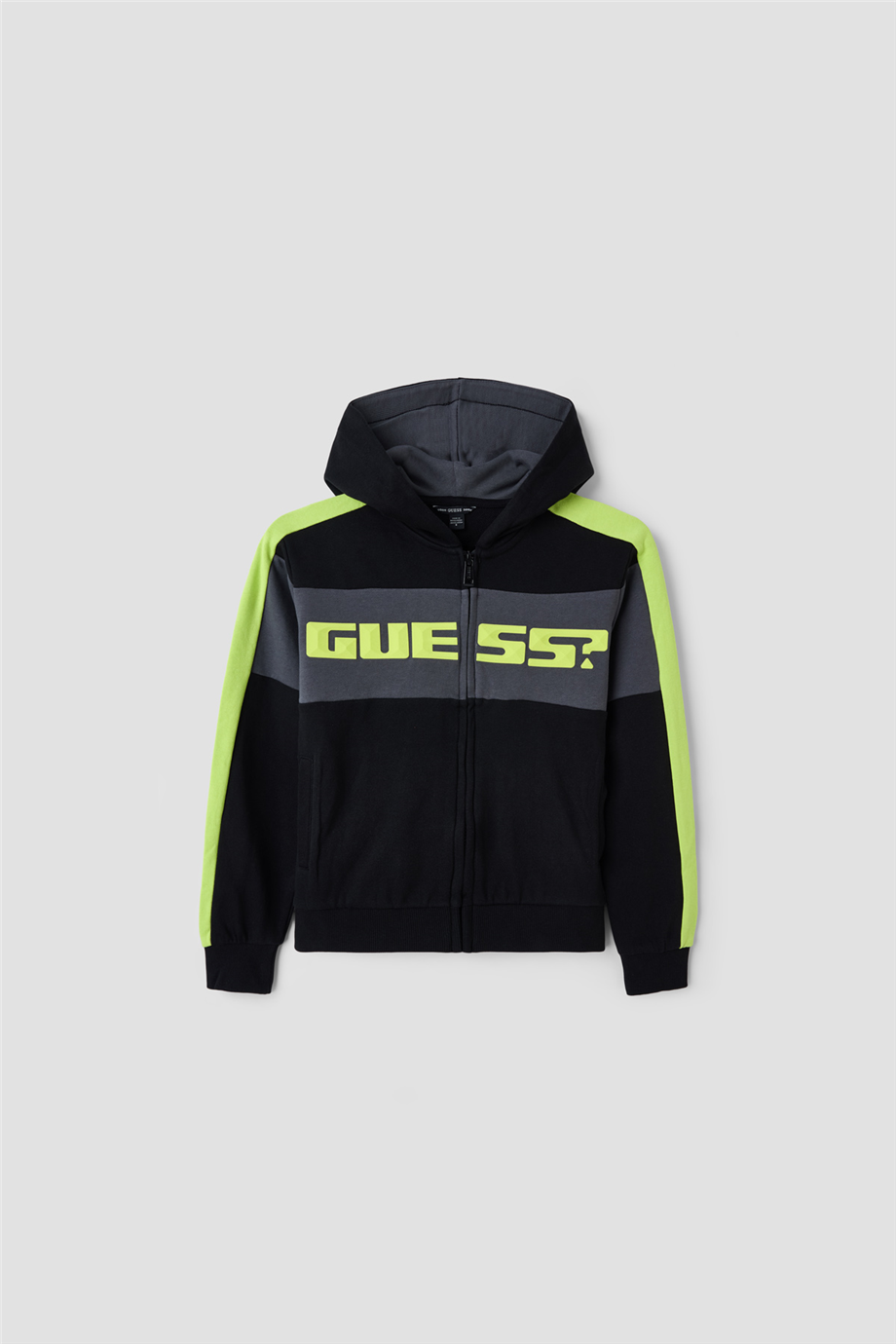 Guess Boy Black Tracksuit TopGuess Boy Black Tracksuit Top