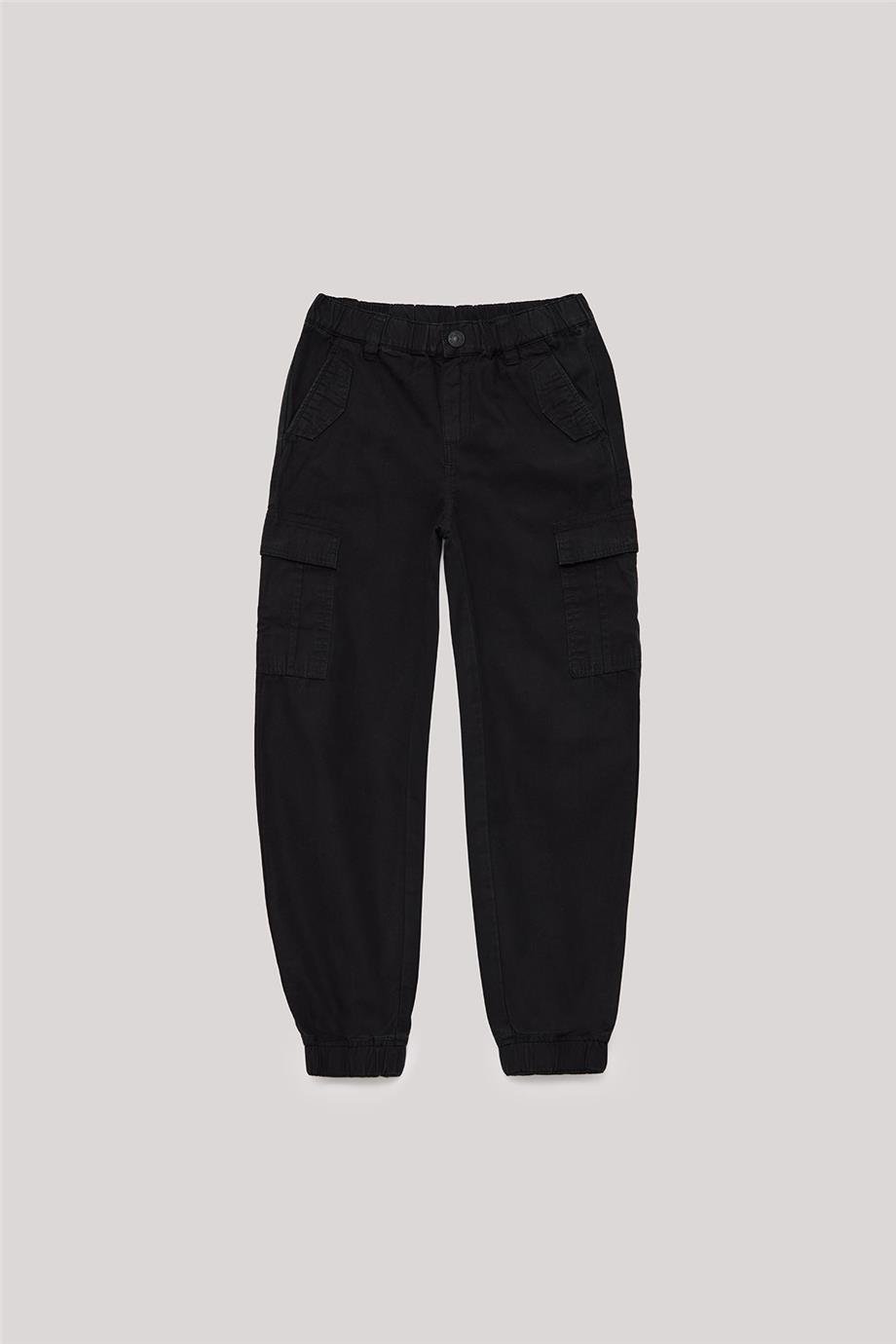 Guess Erkek Çocuk Siyah Pantolon