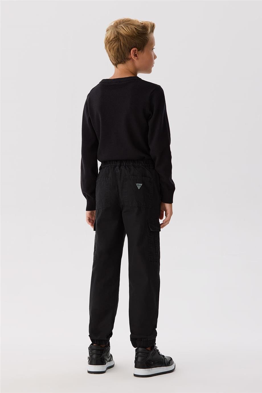 Guess Erkek Çocuk Siyah Pantolon