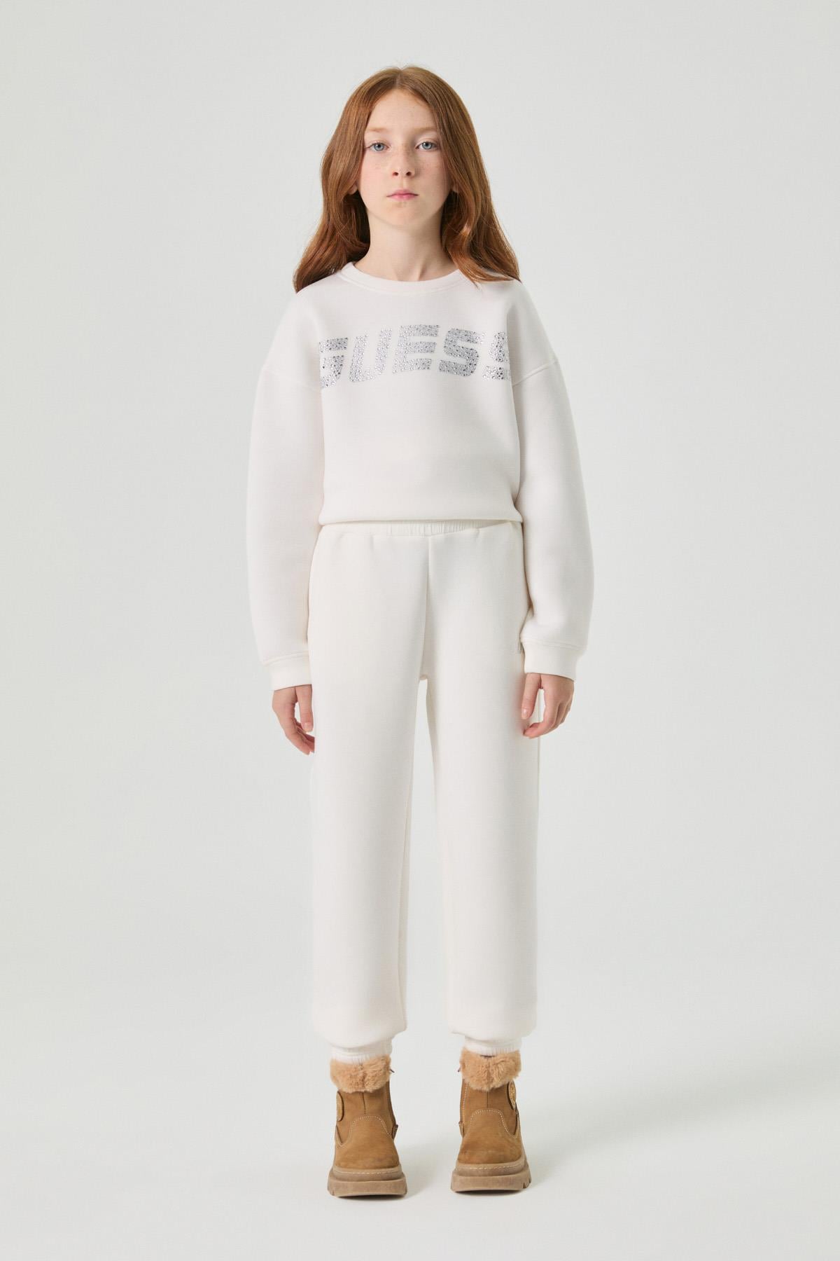 Guess Kız Çocuk Baskılı Eşofman AltıGuess Kız Çocuk Baskılı Eşofman Altı