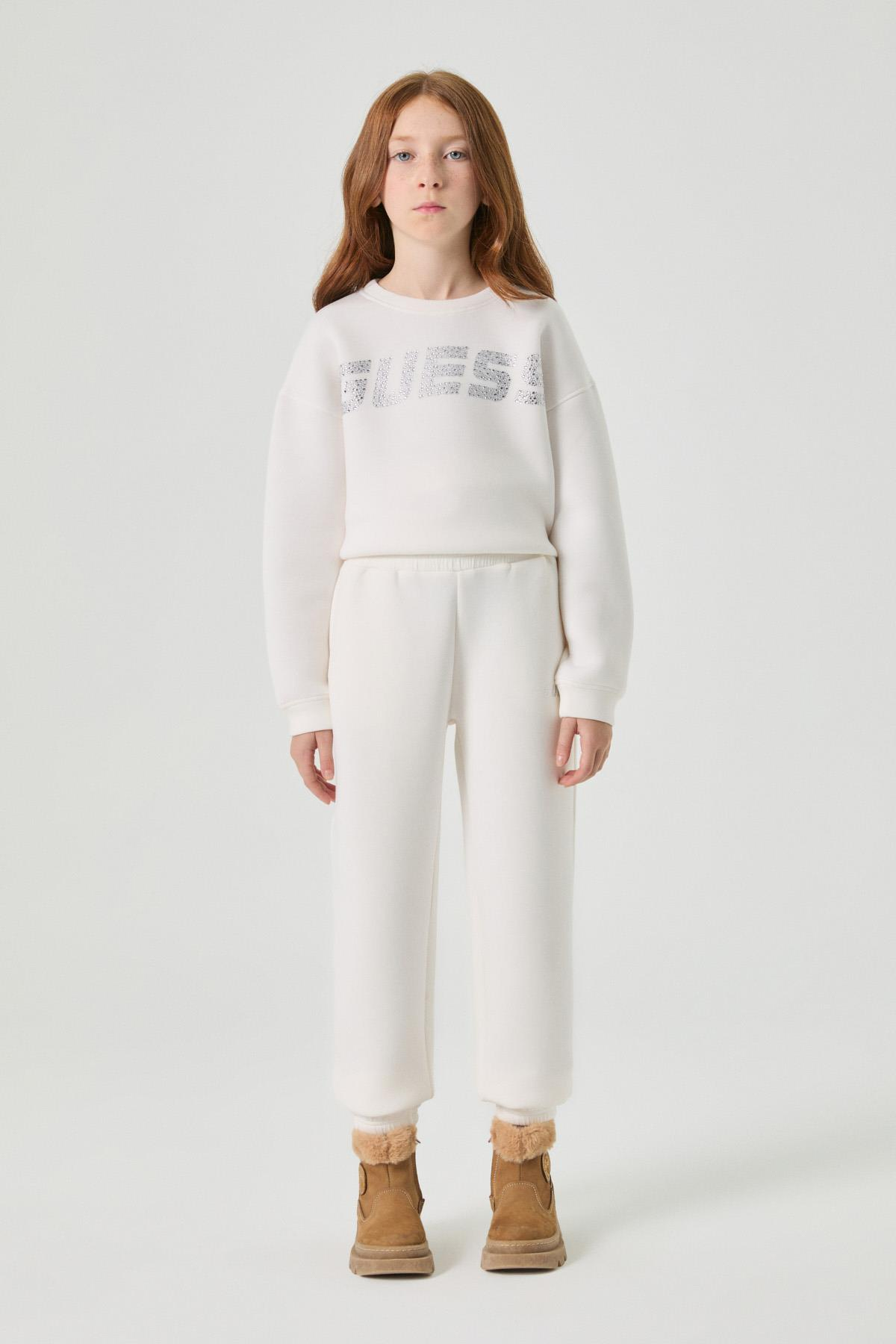 Guess Kız Çocuk Baskılı Eşofman AltıGuess Kız Çocuk Baskılı Eşofman Altı