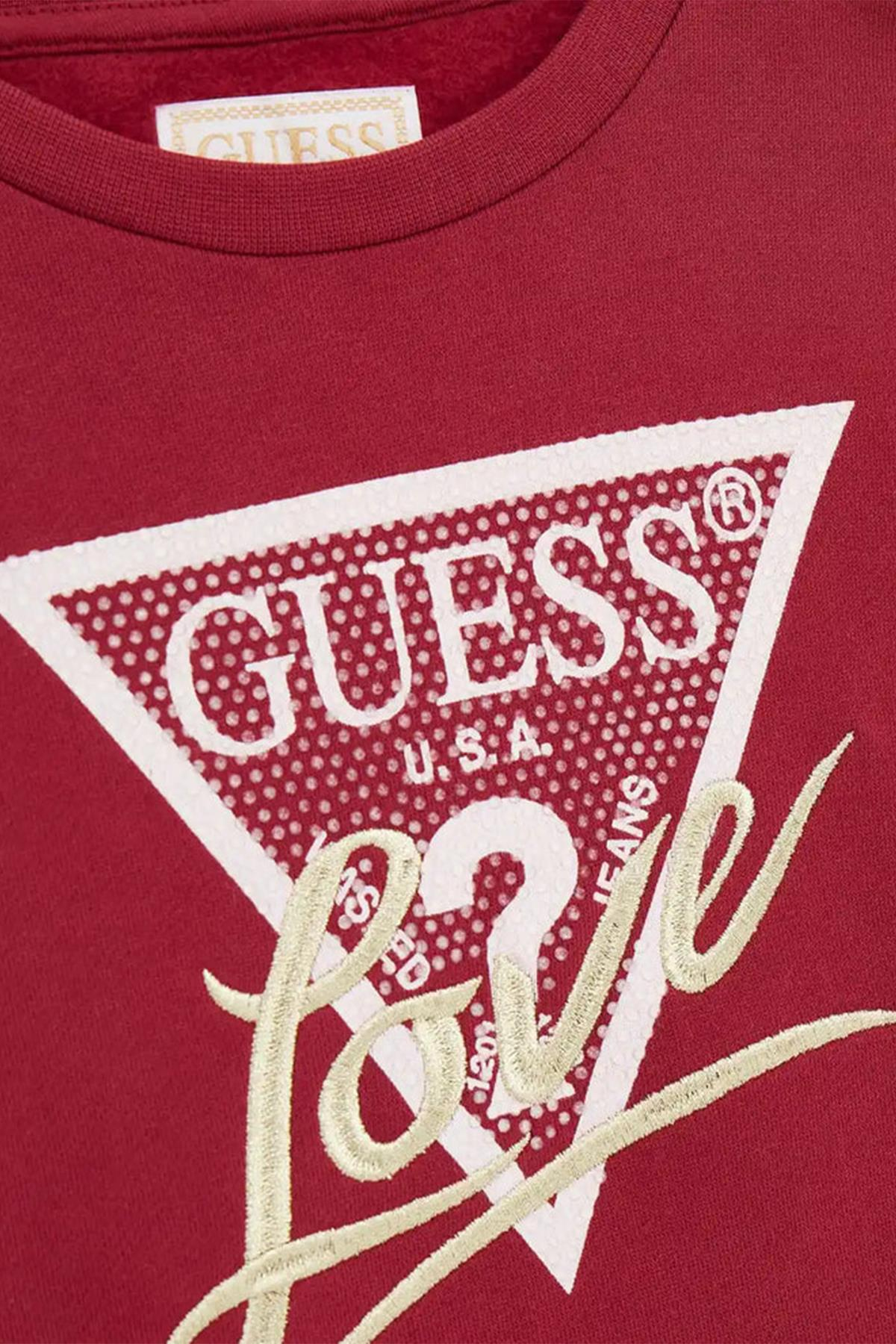 Guess Kız Çocuk Baskılı SweatshirtGuess Kız Çocuk Baskılı Sweatshirt