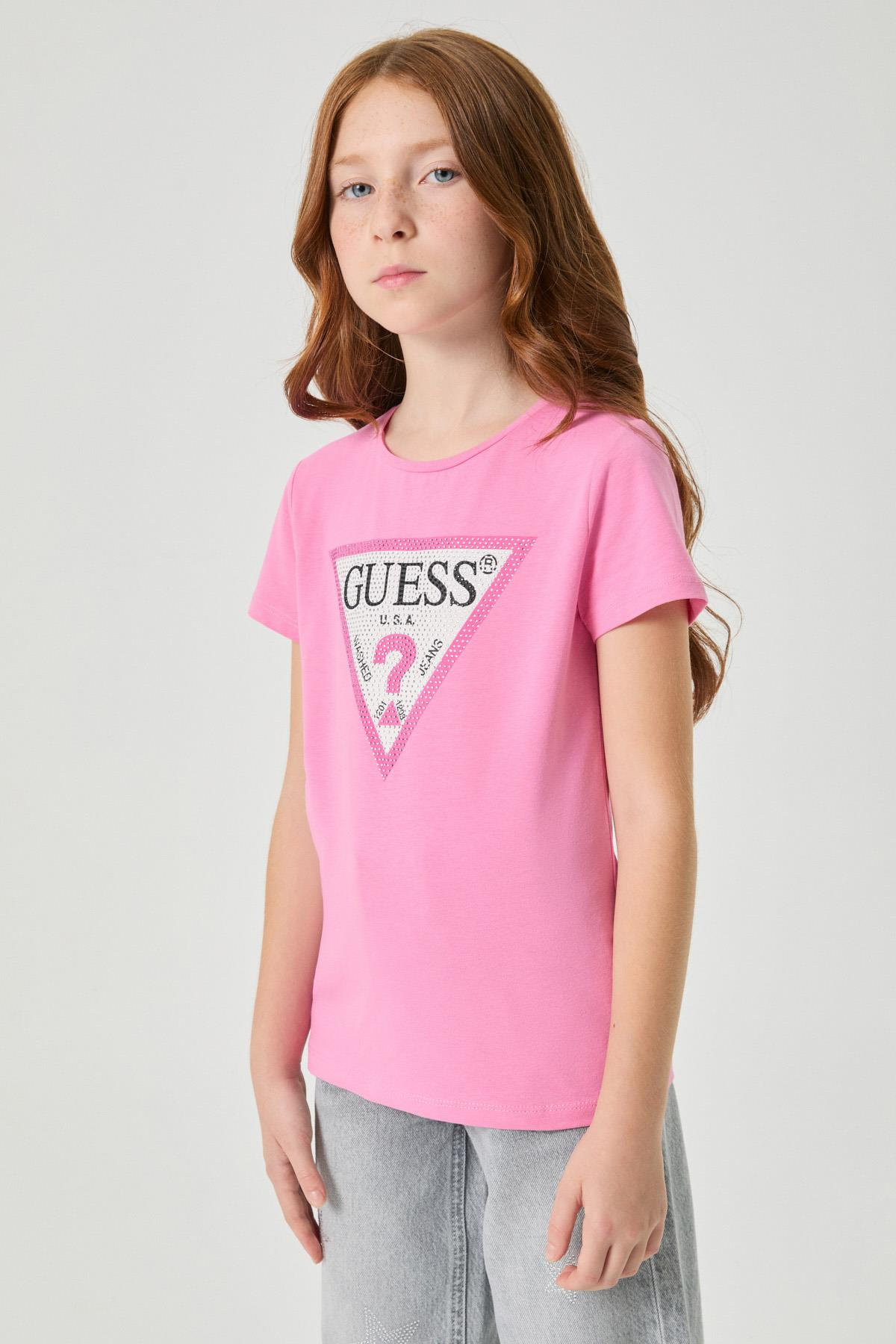 Guess Kız Çocuk Baskılı TshirtGuess Kız Çocuk Baskılı Tshirt